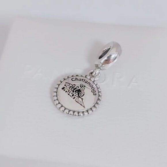 Pandora Chattanooga Exclusive Travel Dangle trolleylike Incline Railway Charm - Picture 6 of 6